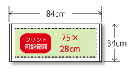 フェイスタオルのサイズ